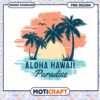Aloha Hawaii Paradise PNG