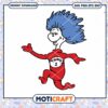 Thing 1 Fun Character PNG File Instant Download Art
