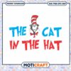 The Cat in the Hat PNG Instant Download for Crafts