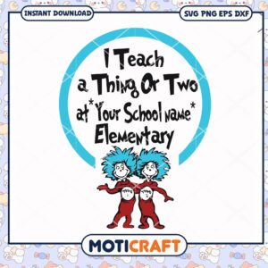 Teaching Design for Your School Name Elementary PNG Download