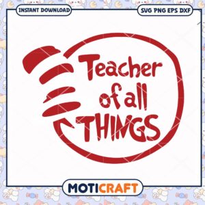 Teacher of All Things Inspirational Art Download PNG