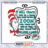 Teach You on Zoom Fun Cat in the Hat PNG Download