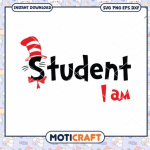 Student I Am Fun Educational Design for Kids PNG