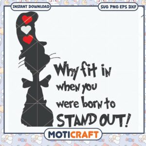 Stand Out with Unique Inspirational Quote PNG Design