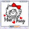Miss Thing Cute Cat Character PNG Instant Download Design