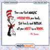 Magic Quote Art Print Featuring Dr Seuss Inspiration PNG 2 Magic Quote Art Print Featuring Dr Seuss Inspiration PNG
