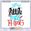 Little Miss Thing Cute PNG Design for Instant Download 2 Little Miss Thing Cute PNG Design for Instant Download