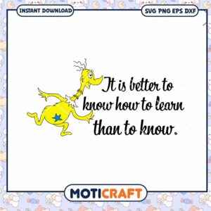 Learning Quote PNG Design for Creative Projects