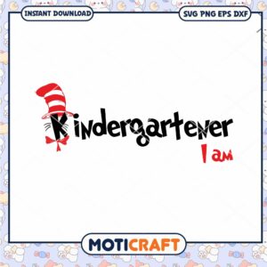 Kindergarten I Am Fun Craft Design Downloadable PNG File