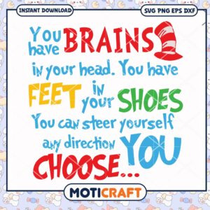 Inspiring Quote Design for Kids Wall Art Download PNG