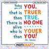 Inspiring Dr Seuss Quote Design Instant Download PNG 2 Inspiring Dr Seuss Quote Design Instant Download PNG