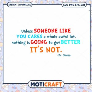 Inspirational Quote Art Print from Dr Seuss in PNG Format