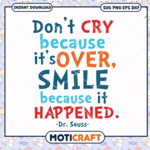 Inspirational Dr Seuss Quote Art Instant Download PNG