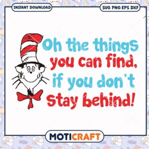 Inspirational Cat in Hat Quote Digital Download PNG Art