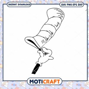 Funny Cartoon Style Hand Holding a Scroll PNG Download