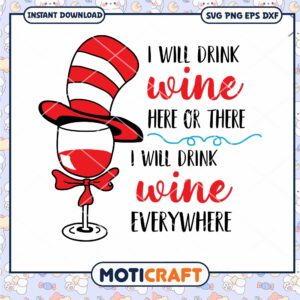 Fun Wine Themed PNG Design for Instant Download