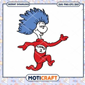 Fun Thing 2 Character PNG Instant Download Design File