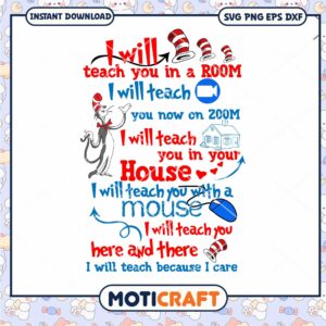 Fun Teaching Quote Design for Educators and Kids PNG