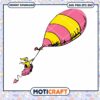 Fun Colorful Balloon Girl PNG Instant Download Craft Art 1 Fun Colorful Balloon Girl PNG Instant Download Craft Art