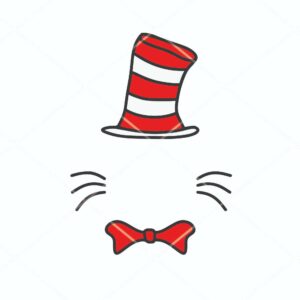 Fun Cat in a Hat PNG Graphic for Creative Projects