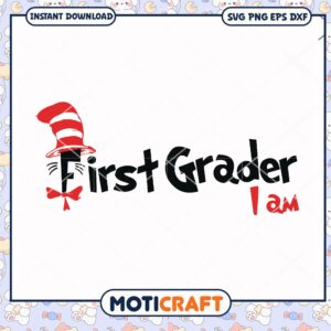 First Grader I Am Fun Back to School PNG Design Printable