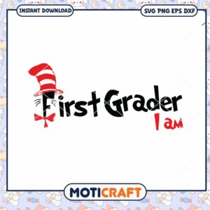First Grader SVG PNG Design