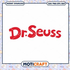 Dr Seuss Themed PNG Design for Instant Download Gifts