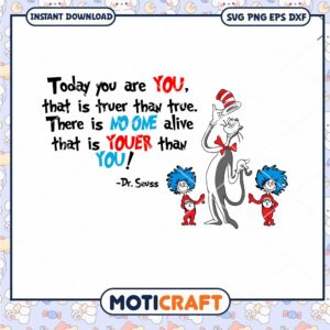 Dr Seuss Quote You Are You Inspirational PNG Download