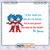 Dr Seuss Quote Thing 1 and Thing 2 PNG Downloadable Art