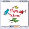 Dr Seuss Love Printable Art for Kids Wall Decor PNG
