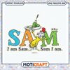 Dr Seuss I Am Sam PNG Downloadable Art for Kids