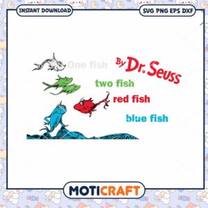 Dr Seuss Fish Design PNG for Instant Download Art Dr Seuss Fish Design PNG for Instant Download Art