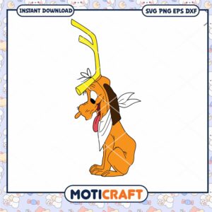 Cute Cartoon Dog PNG File for Instant Download