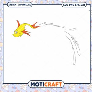 Colorful Cartoon Fish PNG Instant Download for Crafts