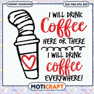 Coffee Lover SVG PNG File for Fun Designs and Crafts