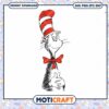 Cat in the Hat SVG PNG Instant Download Art Print