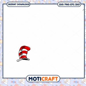 Cat in the Hat SVG PNG Instant Download Craft Design