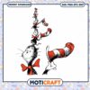 Cat in the Hat Stack PNG Instant Download Art Design