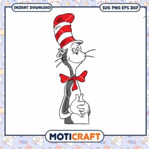 Cat in the Hat Printable PNG for Fun Kids Crafts