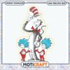 Cat in the Hat PNG Instant Download Fun Craft Design