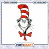Cat in the Hat Clipart for Instant Download PNG File