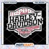 Vintage Harley Davidson PNG Design for Instant Download Art