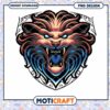 Vibrant Lion Head PNG Design for Instant Download Art 1 Vibrant Lion Head PNG Design for Instant Download Art