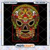 Vibrant Colorful Mask PNG Design for Instant Download Art