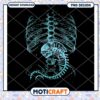 Unique Rib Skeleton Design with Fish PNG Instant Download 2 Unique Rib Skeleton Design with Fish PNG Instant Download