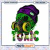 Toxic Skull PNG Design for Instant Download Art Print