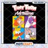 Tiny Toon Adventures PNG Design for Instant Download Fun