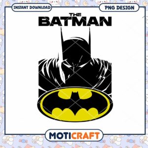 The Batman PNG Design for Instant Download Art Print