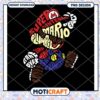 Super Mario Typography Art Instant Download PNG Design