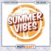 Summer Vibes PNG Design for Instant Download Art Print